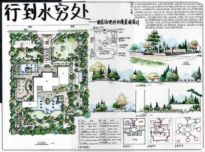 景觀快題設(shè)計(jì)作品(卓越手繪)